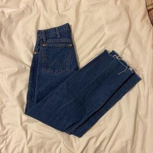 Vintage Cutoff Wrangler Jeans